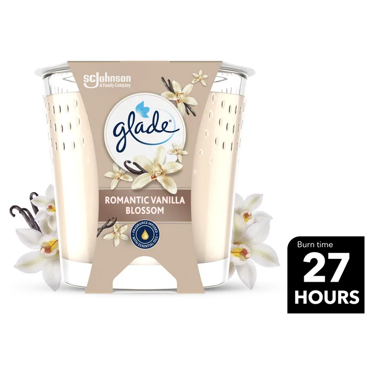 Glade Scented Candle Vanilla Blossom 112g - £3.00