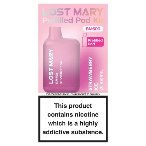 lost mary vape strawberry BM600 Prefilled Kit - Ice - £6.00 Sortenauswahl:Maracuja Melon Blueberry geek bar vs flum Lost Mary Vape Flavors