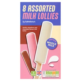 Ice Cream Lollies, Bars & Cones
