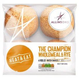 Part Baked Rolls