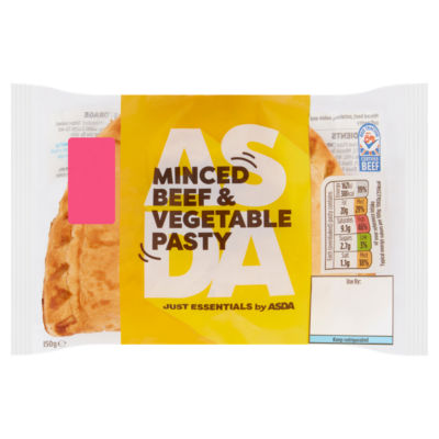 Minced Beef & Vegetable Pasty 150g thumbnail 2