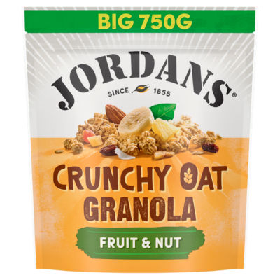 Crunchy Oat Fruit & Nut Granola Breakfast Cereal 750g