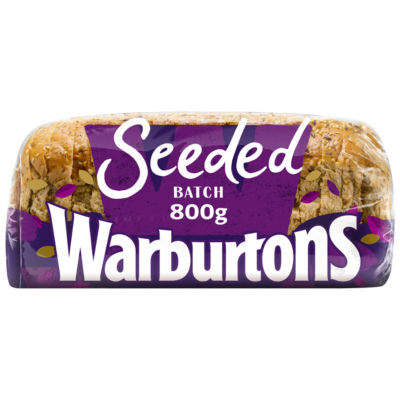 Warburtons Seeded Batch Bread 800G thumbnail 3