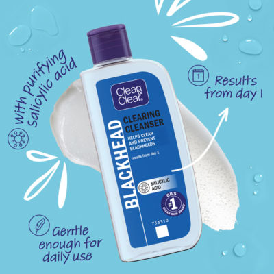 Blackhead Clearing Oil-Free Cleanser Face Wash 200ml thumbnail 4