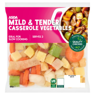 Mild & Tender Casserole Vegetables 600g