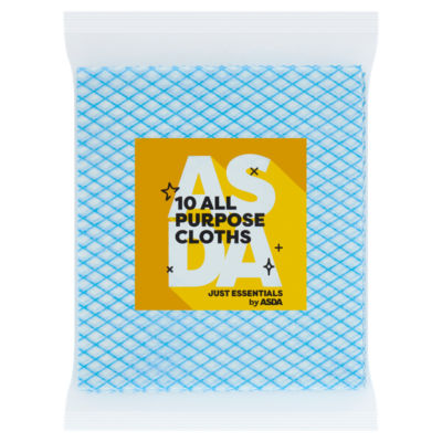 Just Essentials 10 All Purpose Cloths