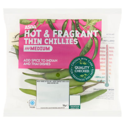 Hot & Fragrant Thin Chillies 50g thumbnail 2