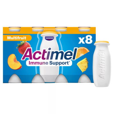 Multifruit Immune Support Yoghurt Drink Multipack, 8x100g thumbnail 2