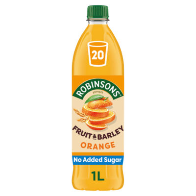 Robinsons Fruit & Barley Orange Squash