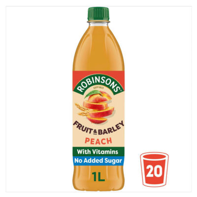 Robinsons Fruit & Barley Peach Squash