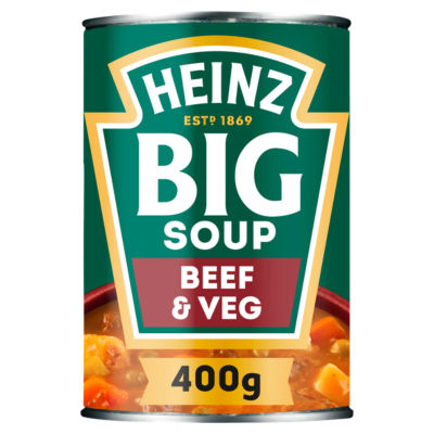 Beef & Vegetable Chunky Big Soup 400g thumbnail 2