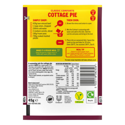 Classic Comforts Cottage Pie Meal Maker 45 g thumbnail 3