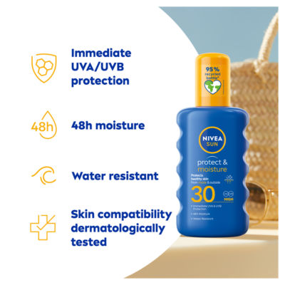 Protect & Moisture Sun Cream Spray SPF30 200ml thumbnail 3