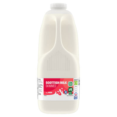 Skimmed Scottish Milk 4 Pints
