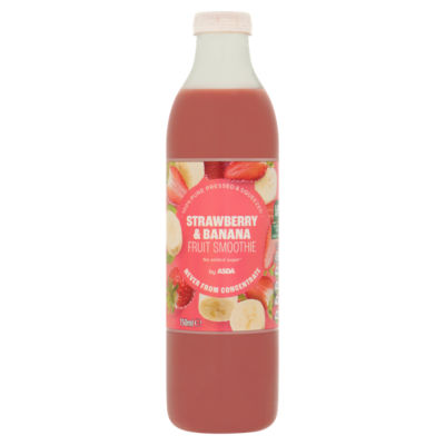 Strawberry & Banana Fruit Smoothie 750ml