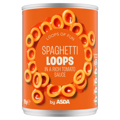 Spaghetti Loops in a Rich Tomato Sauce 395g thumbnail 2