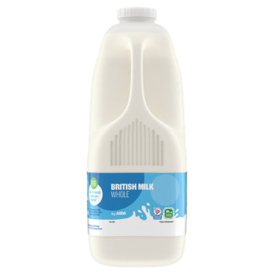 Whole British Milk 4 Pints