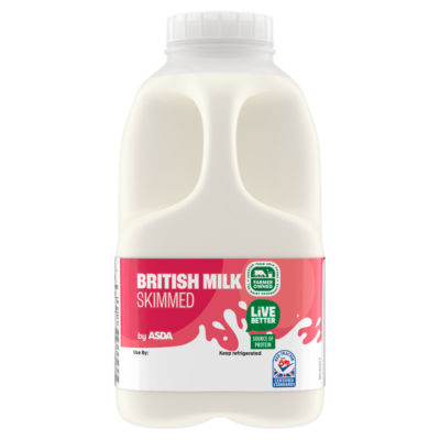 British Milk Skimmed 568ml
