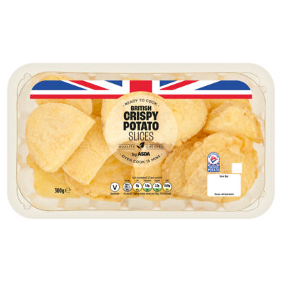 British Crispy Potato Slices 300g
