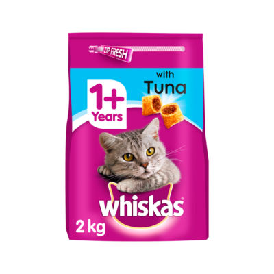 Adult Complete Dry Cat Food Biscuits Tuna