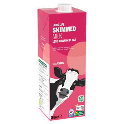 Long Life Skimmed Milk 1 Litre thumbnail 2