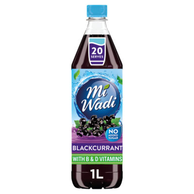 Blackcurrant Squash 1L thumbnail 2