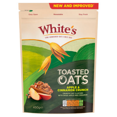 White's Toasted Oats Apple & Cinnamon