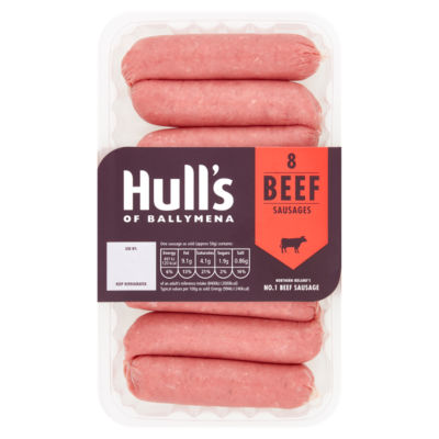 of Ballymena 8 Beef Sausages 400g thumbnail 2