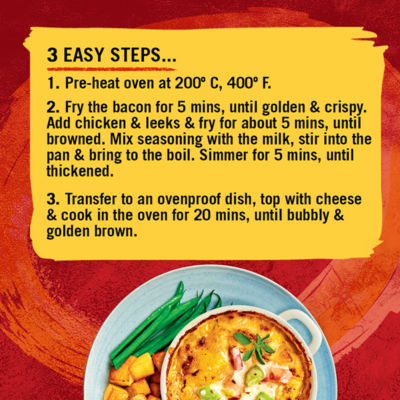 Chicken & Leek Bake Recipe Mix 35g thumbnail 3