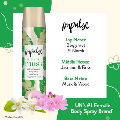 Hint of Musk Body Spray 75ml thumbnail 4