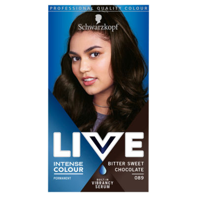 LIVE Intense Colour Bitter Sweet Chocolate Permanent Hair Dye 089 thumbnail 2