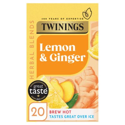 Lemon & Ginger 20 Tea Bags 30g thumbnail 2