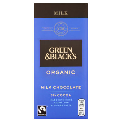 Organic Milk Chocolate Bar thumbnail 2