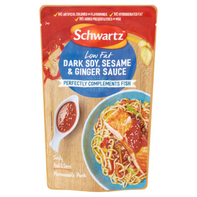 Dark Soy, Sesame & Ginger Sauce For Fish 300g thumbnail 2