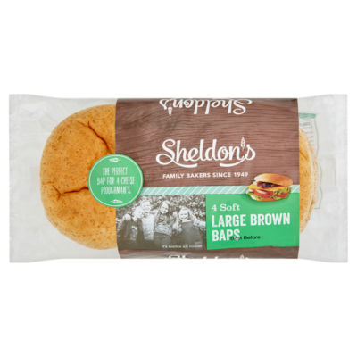 4 Soft Large Brown Baps thumbnail 2