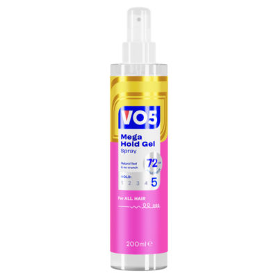 Vo5 Mega Hold Gel Spray 200Ml