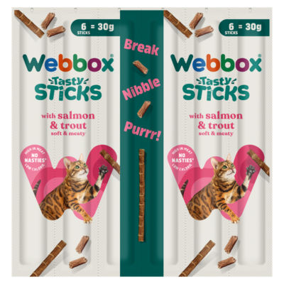 Tasty Sticks with Salmon & Trout 30g (6 x 5g) thumbnail 2