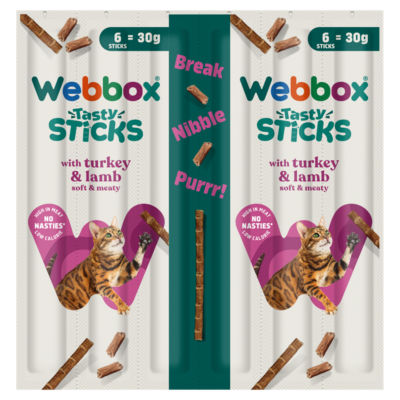 Tasty Sticks with Turkey & Lamb 30g (6 x 5g) thumbnail 2