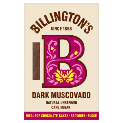 Dark Muscovado Natural Unrefined Cane Sugar 500g thumbnail 2