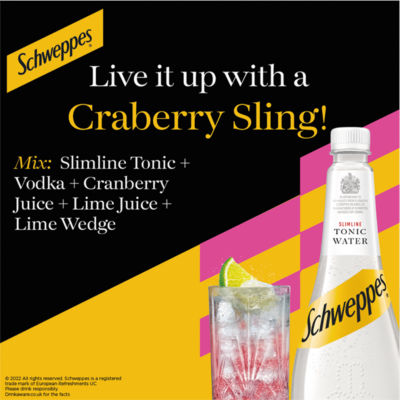 Slimline Tonic Water 1L Bottle thumbnail 4
