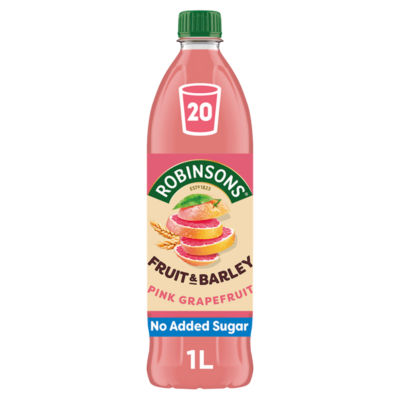 Robinsons Fruit & Barley Pink Grapefruit Squash