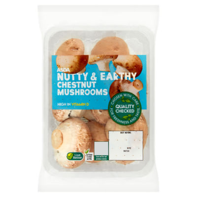 Nutty & Earthy Chestnut Mushrooms 250g