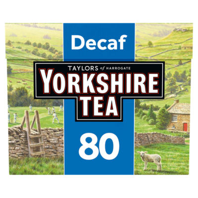 Yorkshire Tea Decaf 80 Tea Bags 250g thumbnail 2