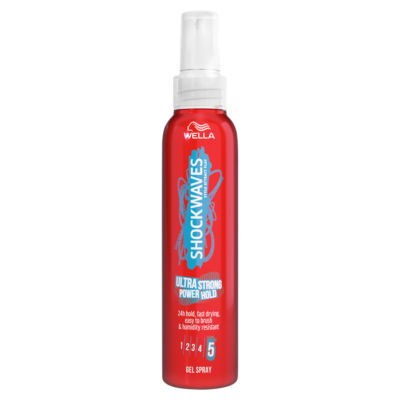 Wella Shockwaves Ultra Strong Power Hold Gel Spray