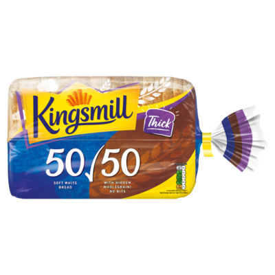 50/50 Bread Thick Sliced Loaf 800g thumbnail 2