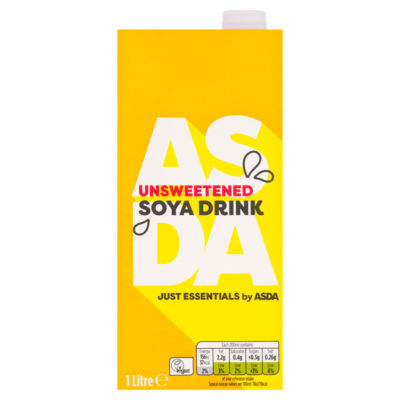 Unsweetened Soya Drink 1 Litre thumbnail 2