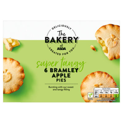6 Bramley Apple Pies