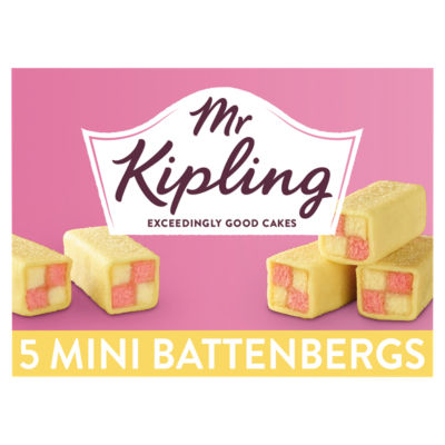 Mini Battenberg Cakes 5 Pack thumbnail 2