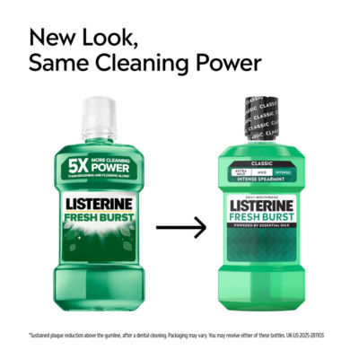 Fresh Burst Intense Taste Classic Mouthwash 500ml thumbnail 3