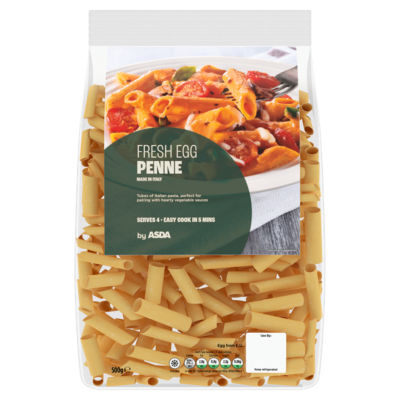 Italian Fresh Egg Penne 500g thumbnail 2